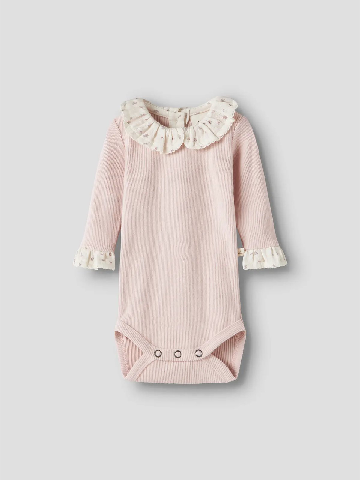 Lil- Atelier Trine Long Sleeve Slim Body Peach Whip