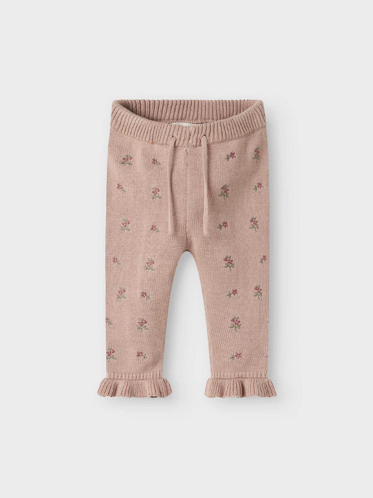 Lil' Atelier Emlen Knit Pant Shadow Gray