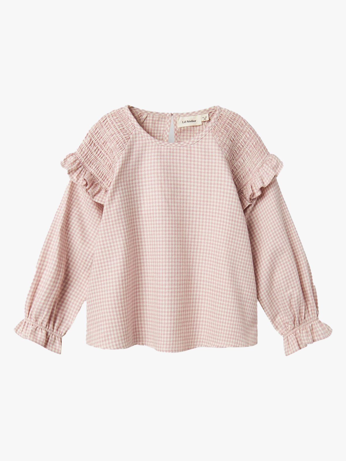 Lil- Atelier Trika Long Sleeve Loose Shirt Nostalgia Rose
