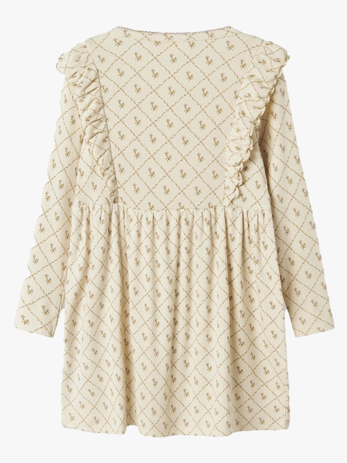 Lil- Atelier Gago Kne Long Sleeve Dress Turtledove