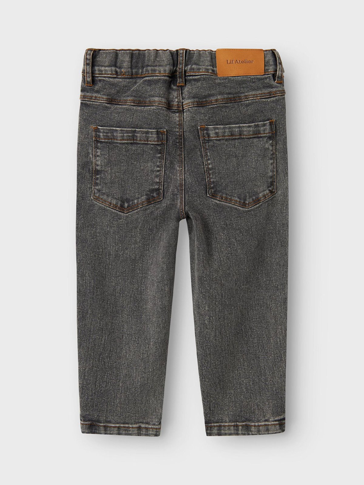 Lil- Atelier Berlin Baggy Jeans 4266-Ms Light Grey Denim