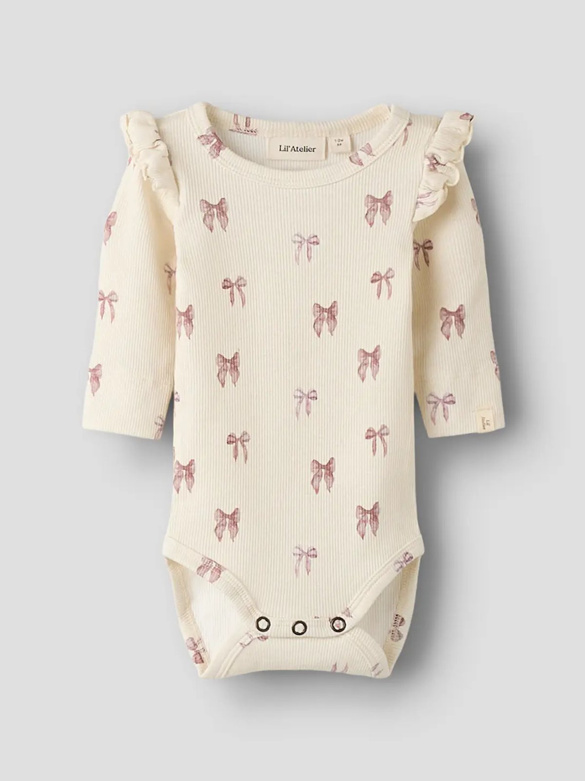 Lil- Atelier Gavo Eko Long Sleeve Slim Body Turtledove