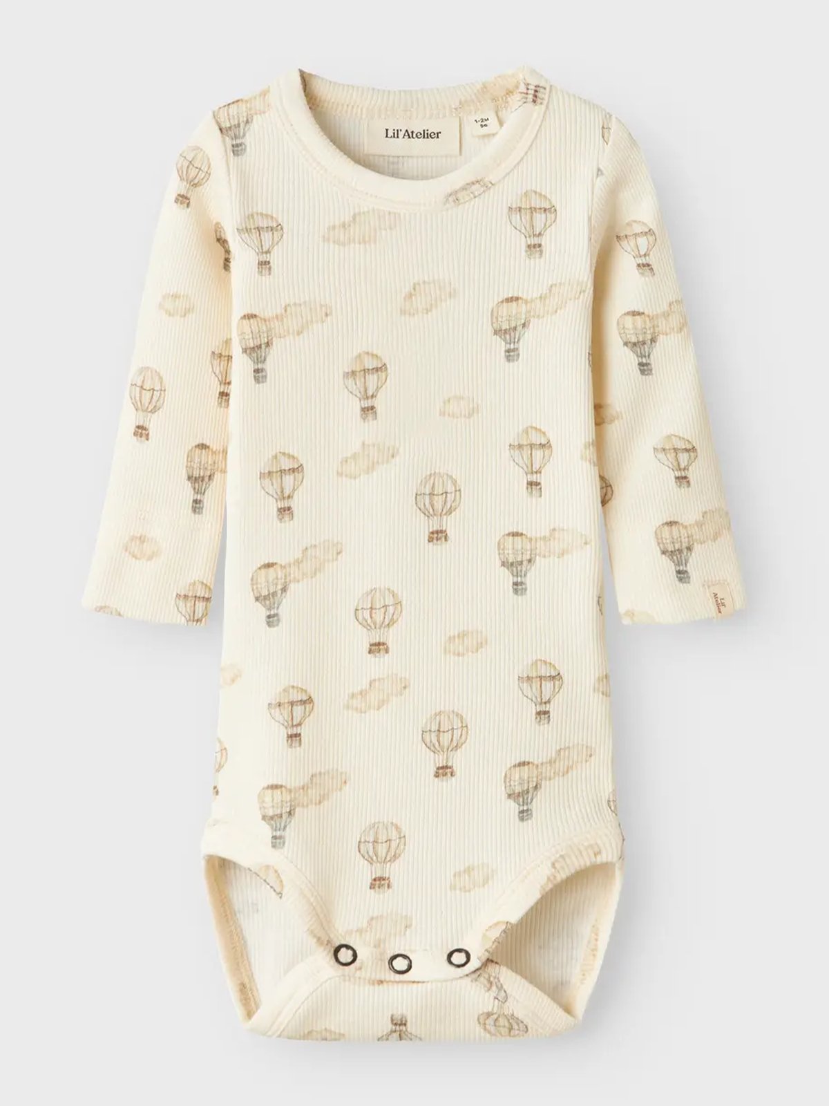 Lil- Atelier Gavo Emo Long Sleeve Slim Body Turtledove Air Balloon