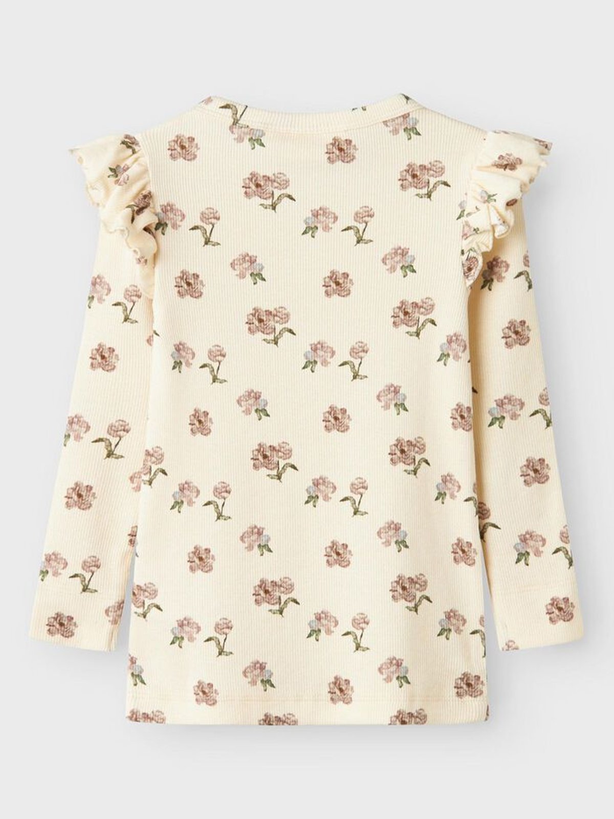 Lil- Atelier Gavo Eko Long Sleeve Slim Top Turtledove