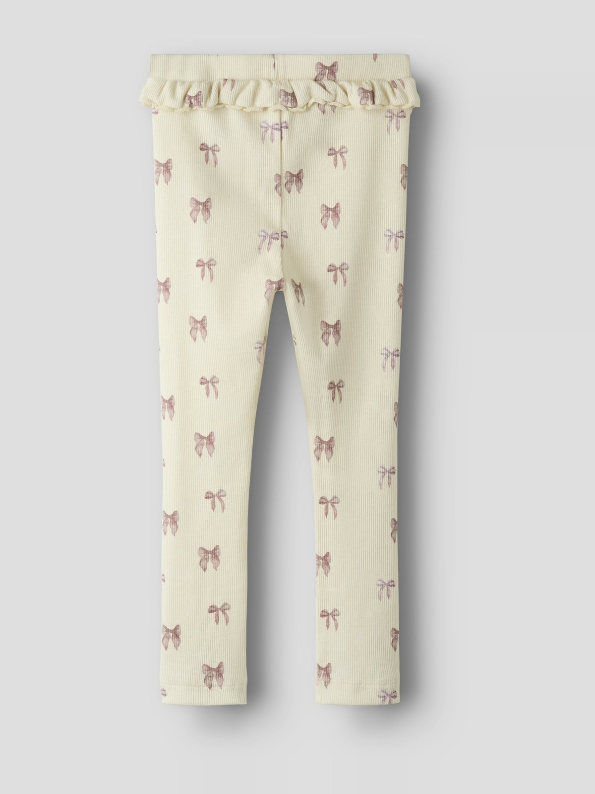 Lil- Atelier Gavo Efi Slim Legging Turtledove Bow