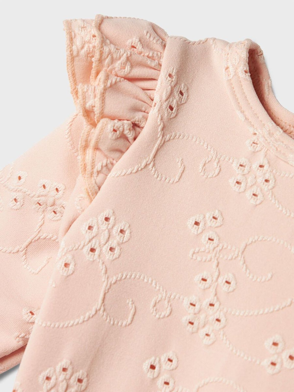 Lil- Atelier Felice Long Sleeve UV Long Swimsuit Peach Whip