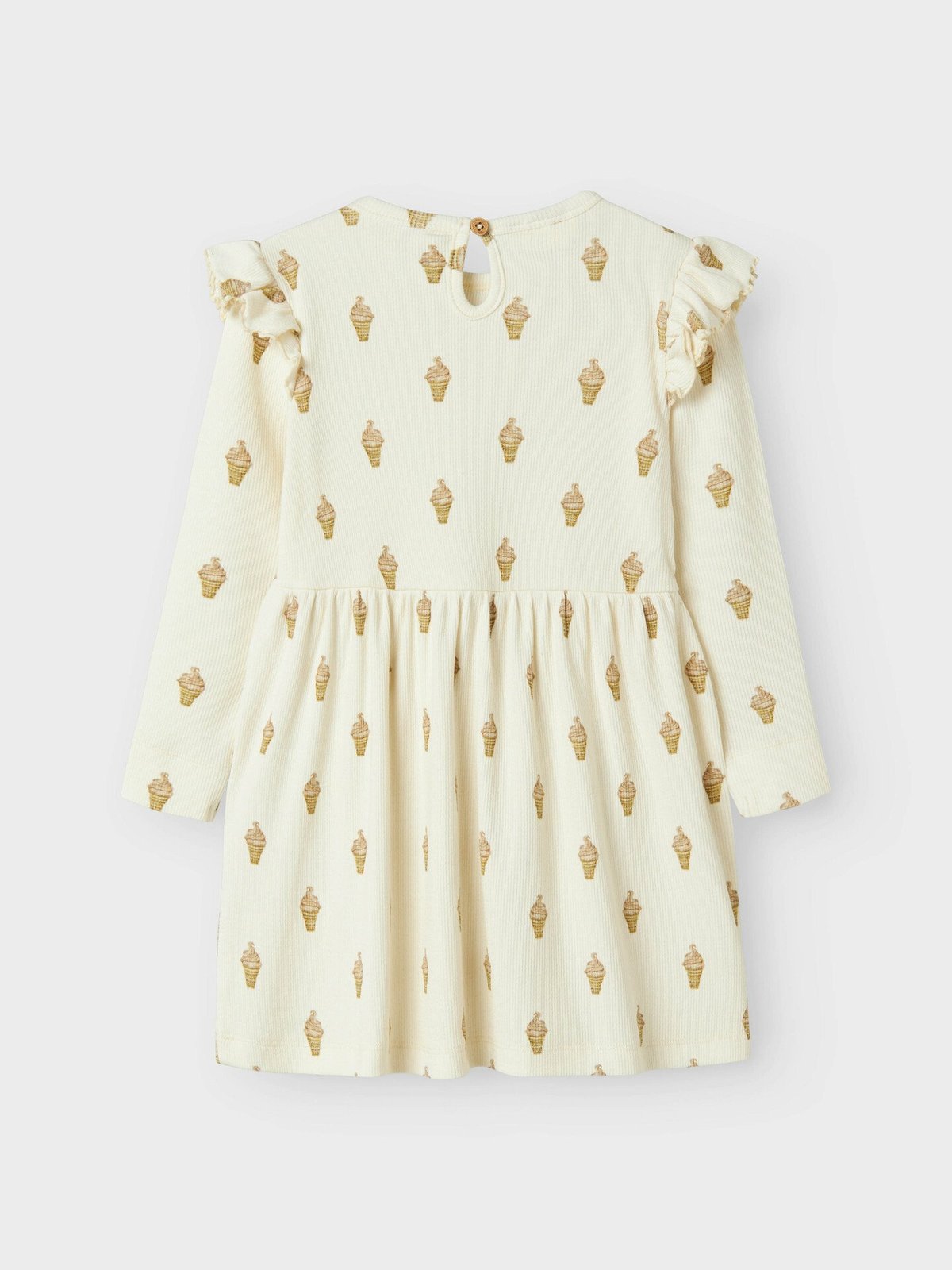 Lil- Atelier Gavo Enk Long Sleeve Dress Turtledove