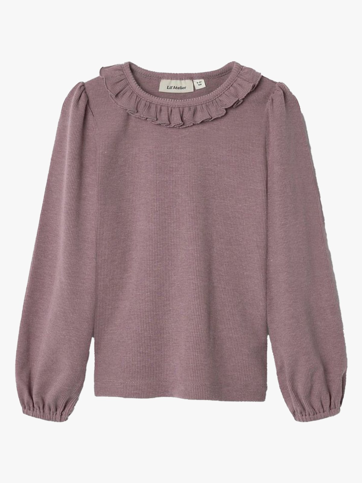 Lil- Atelier Darla Long Sleeve Slim Top Nostalgia Rose MELANGE