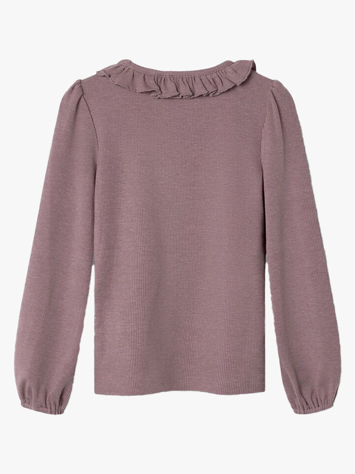 Lil- Atelier Darla Long Sleeve Slim Top Nostalgia Rose MELANGE