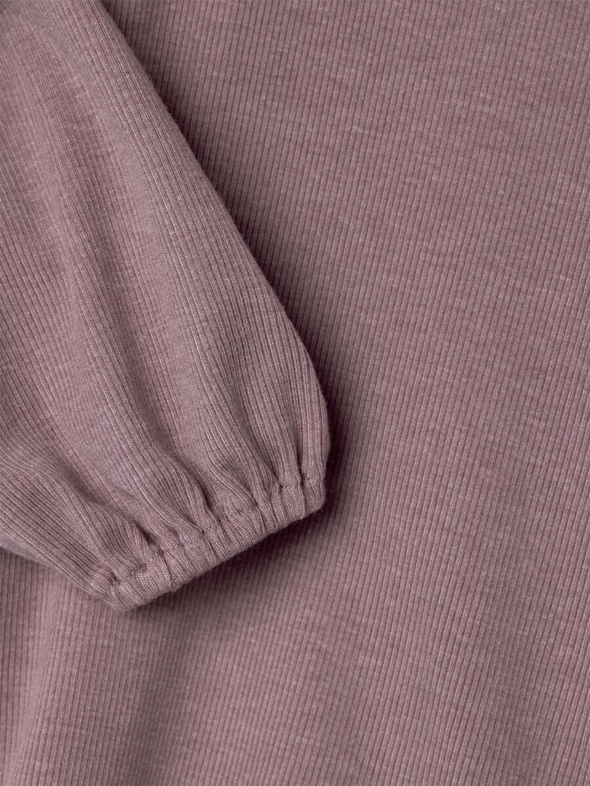 Lil- Atelier Darla Long Sleeve Slim Top Nostalgia Rose MELANGE