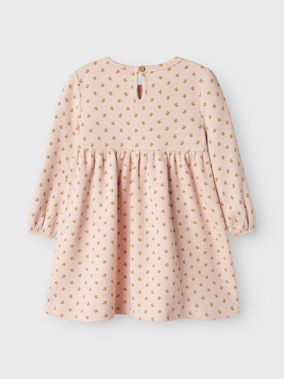 Lil- Atelier Desma Long Sleeve Dress Peach Whip