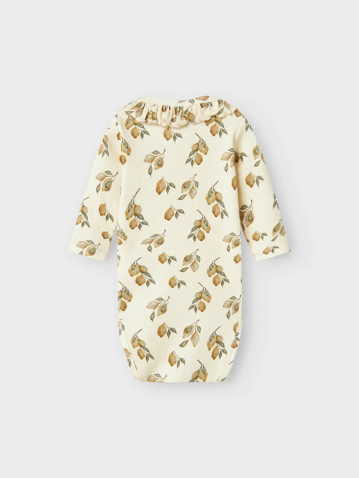 Lil- Atelier Gavo Emo Long Sleeve Slim Body Turtledove Lemon