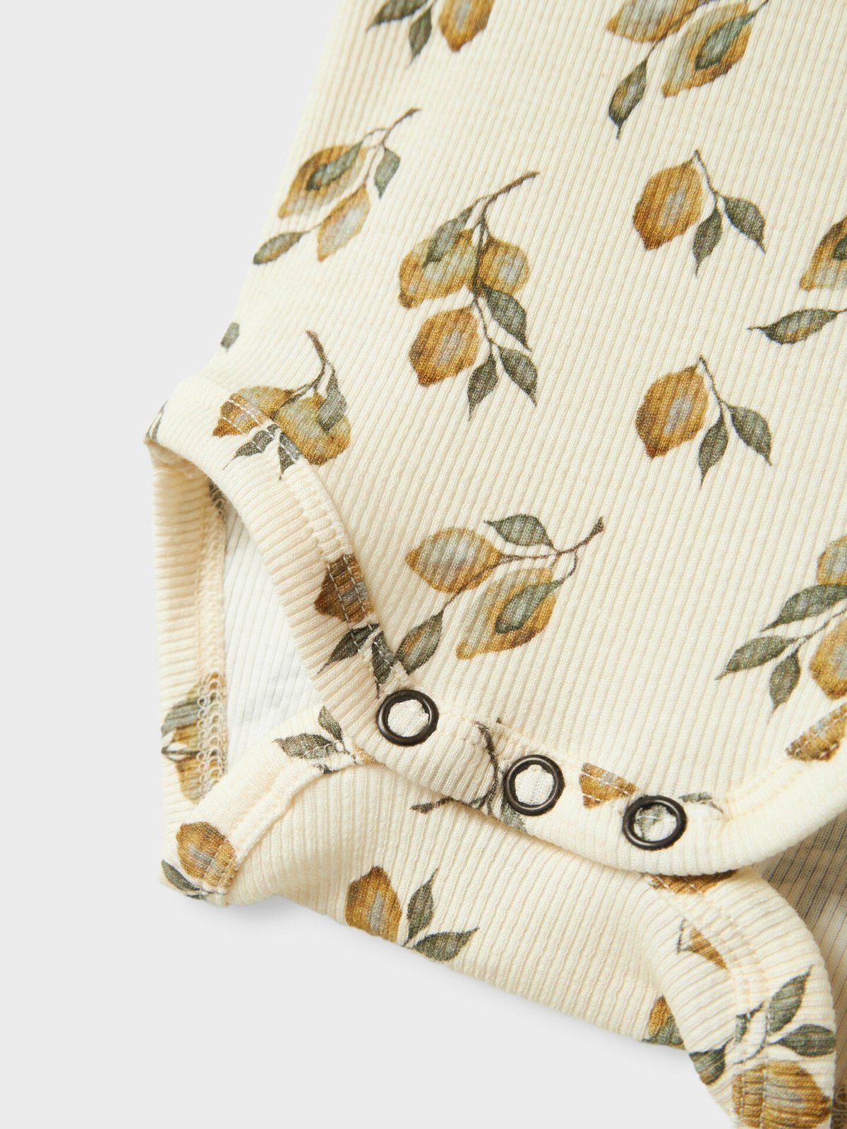 Lil- Atelier Gavo Emo Long Sleeve Slim Body Turtledove Lemon