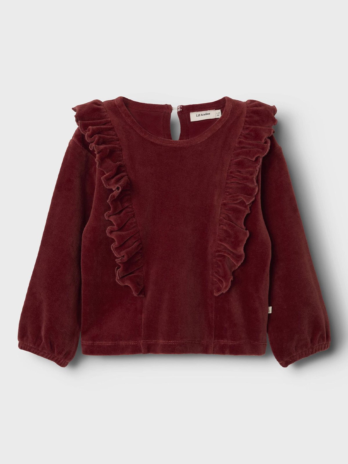 Lil- Atelier Saga Long Sleeve Top Spiced Apple