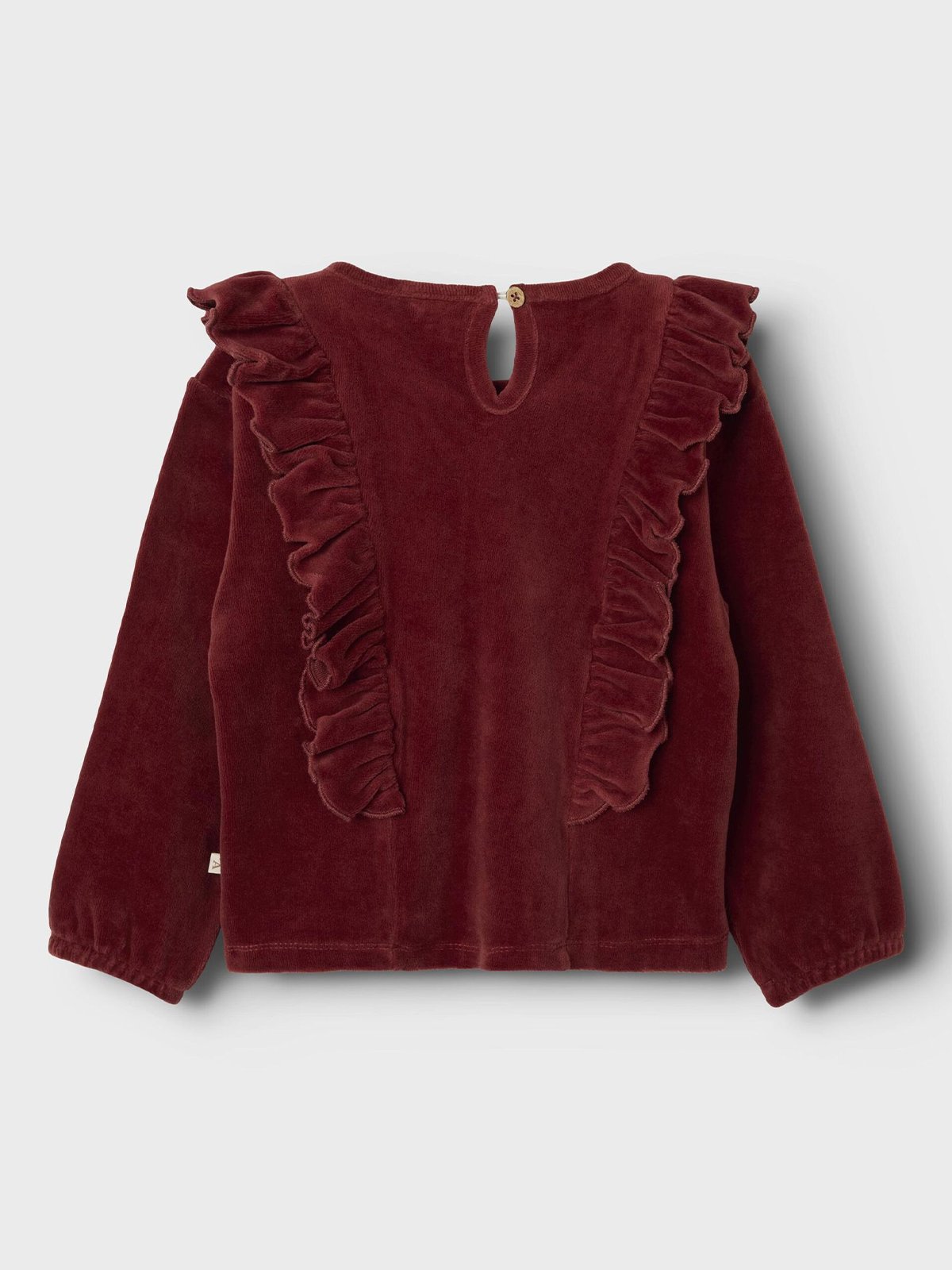 Lil- Atelier Saga Long Sleeve Top Spiced Apple