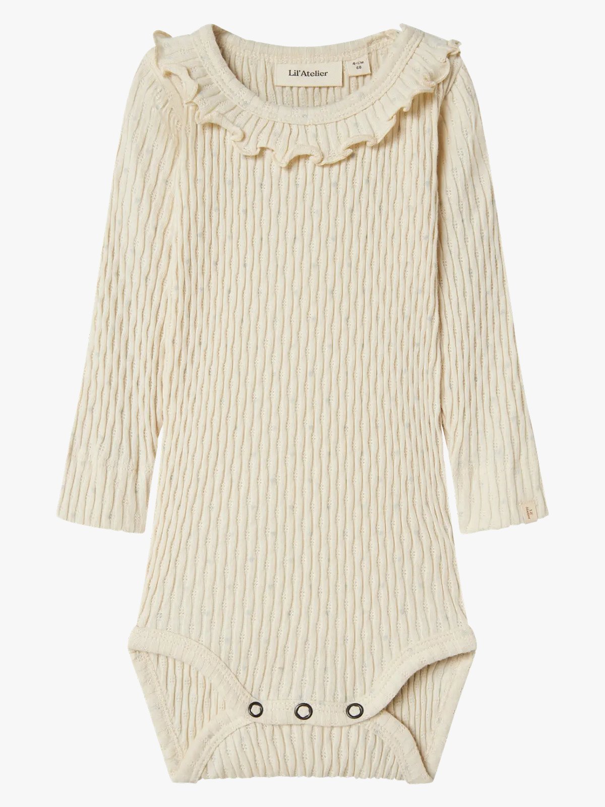 Lil- Atelier Fiducia Long Sleeve Slim Body Turtledove