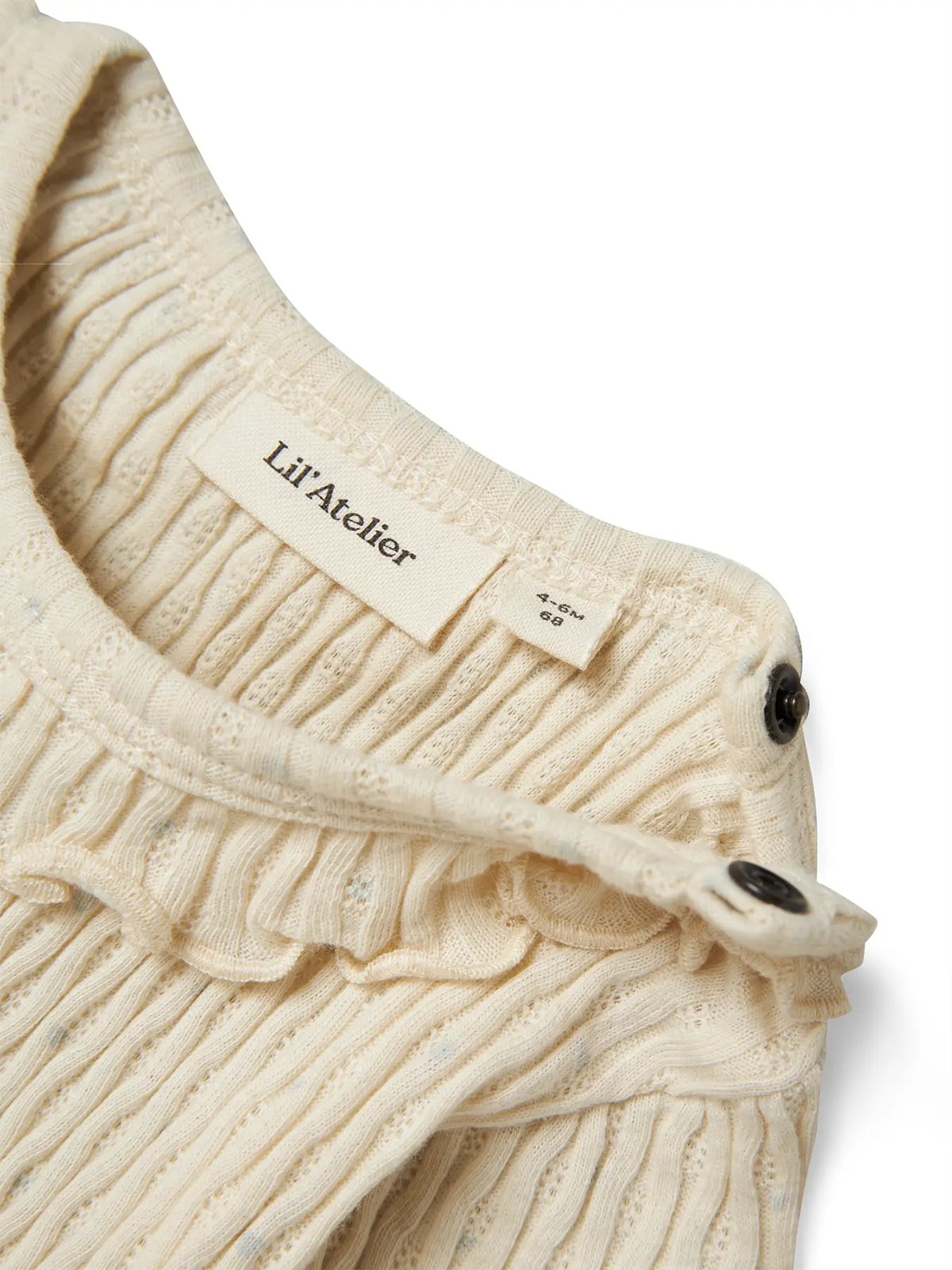 Lil- Atelier Fiducia Long Sleeve Slim Body Turtledove