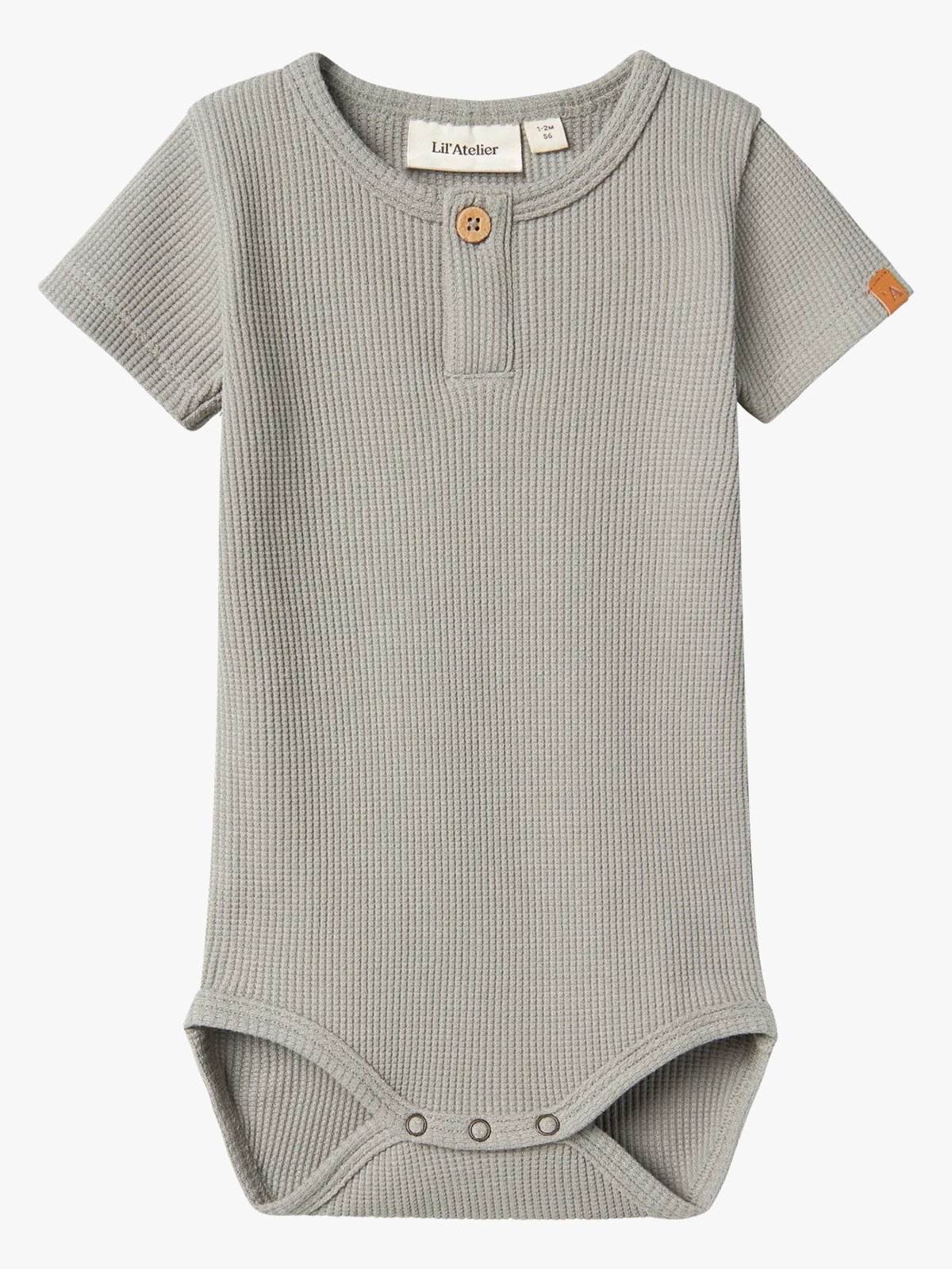 Lil' Atelier Diem Short Sleeve Body Forest Fog