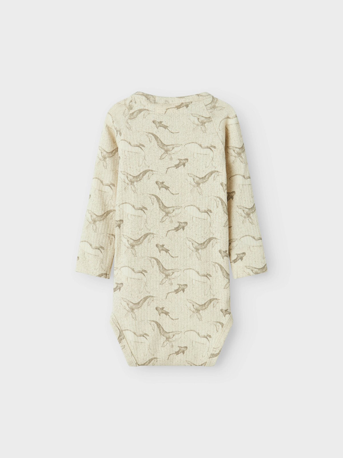 Lil- Atelier Gio Bop Long Sleeve Slim Body Turtledove