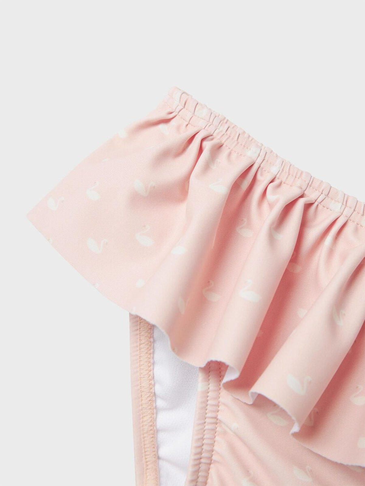 Lil' Atelier Fiona Mar Swim Set Peach Whip