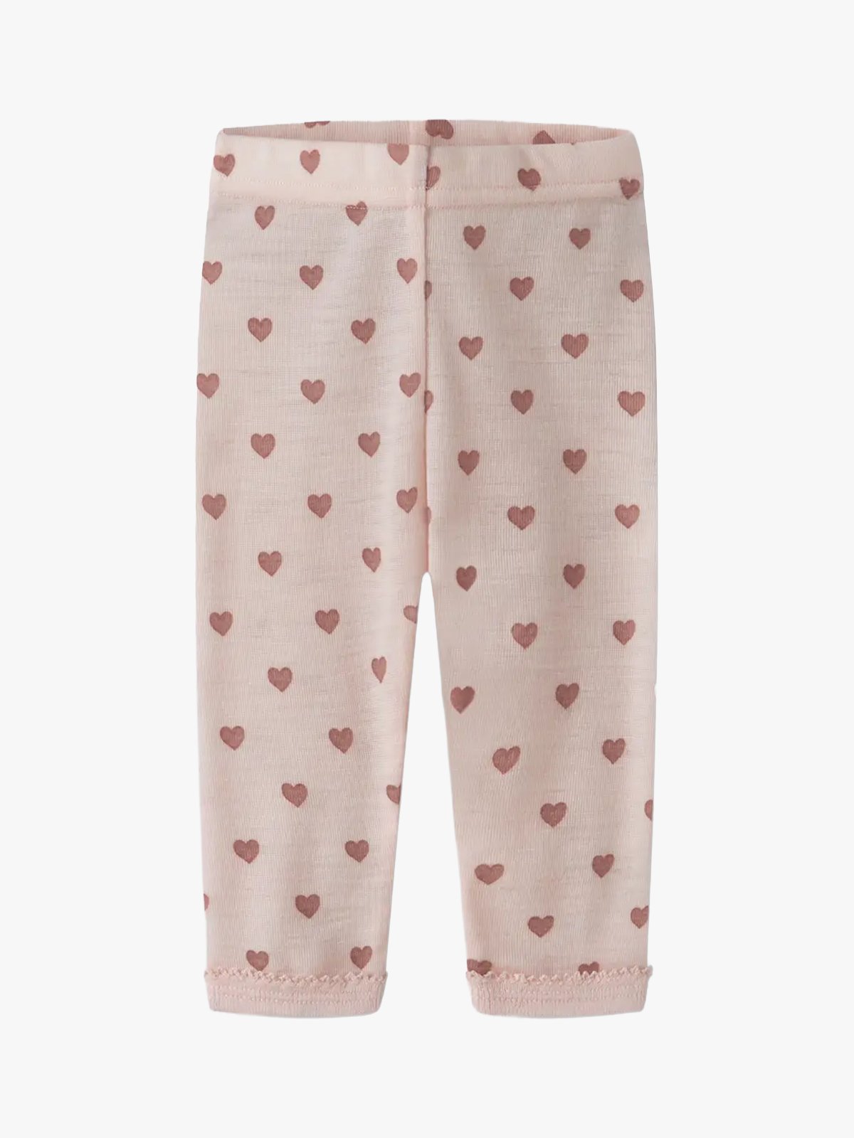 Lil' Atelier Noel Nia Wool Slim Legging Morganite Heart