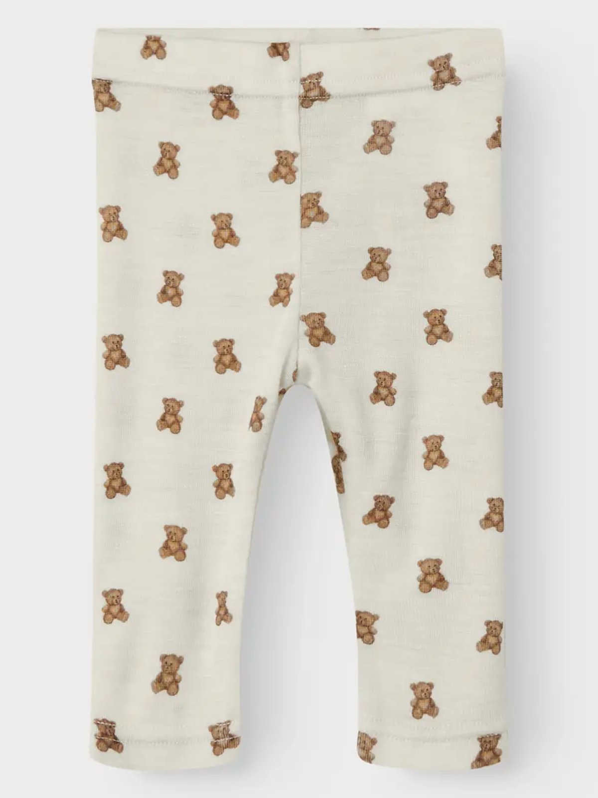 Lil- Atelier Nalu Slim Wo/Mo Legging Turtledove Melange