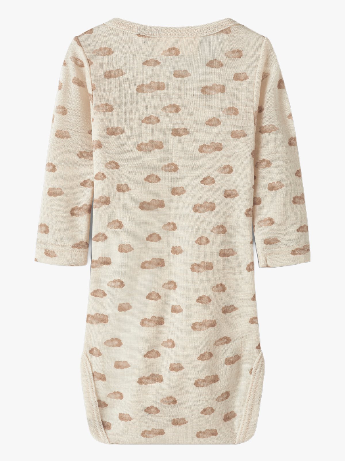 Lil- Atelier Nalu Wo/Mo Long Sleeve Slim Wrap Body Turtledove