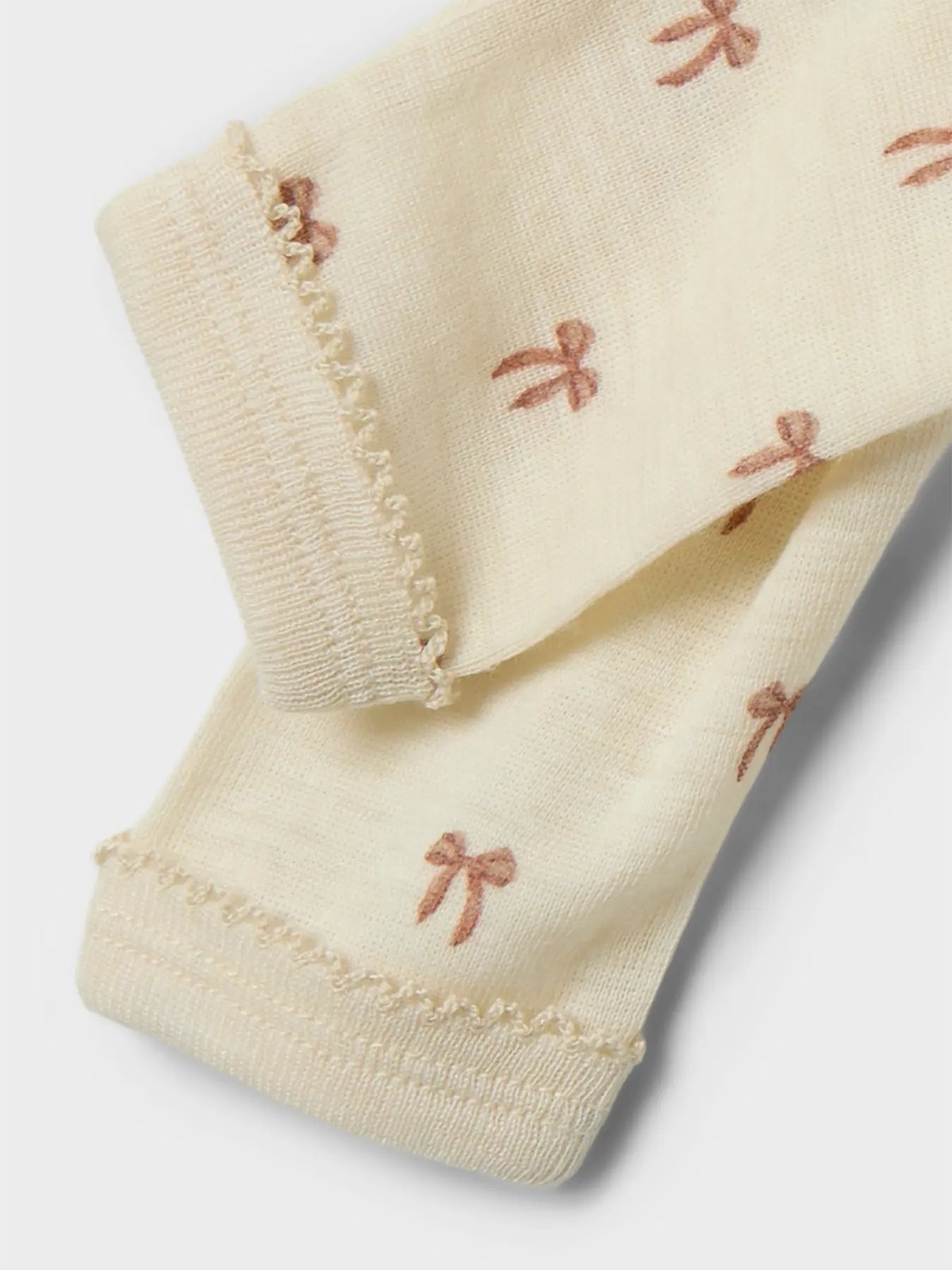 Lil- Atelier Nalu Wo/Mo Slim Legging Turtledove MELANGE