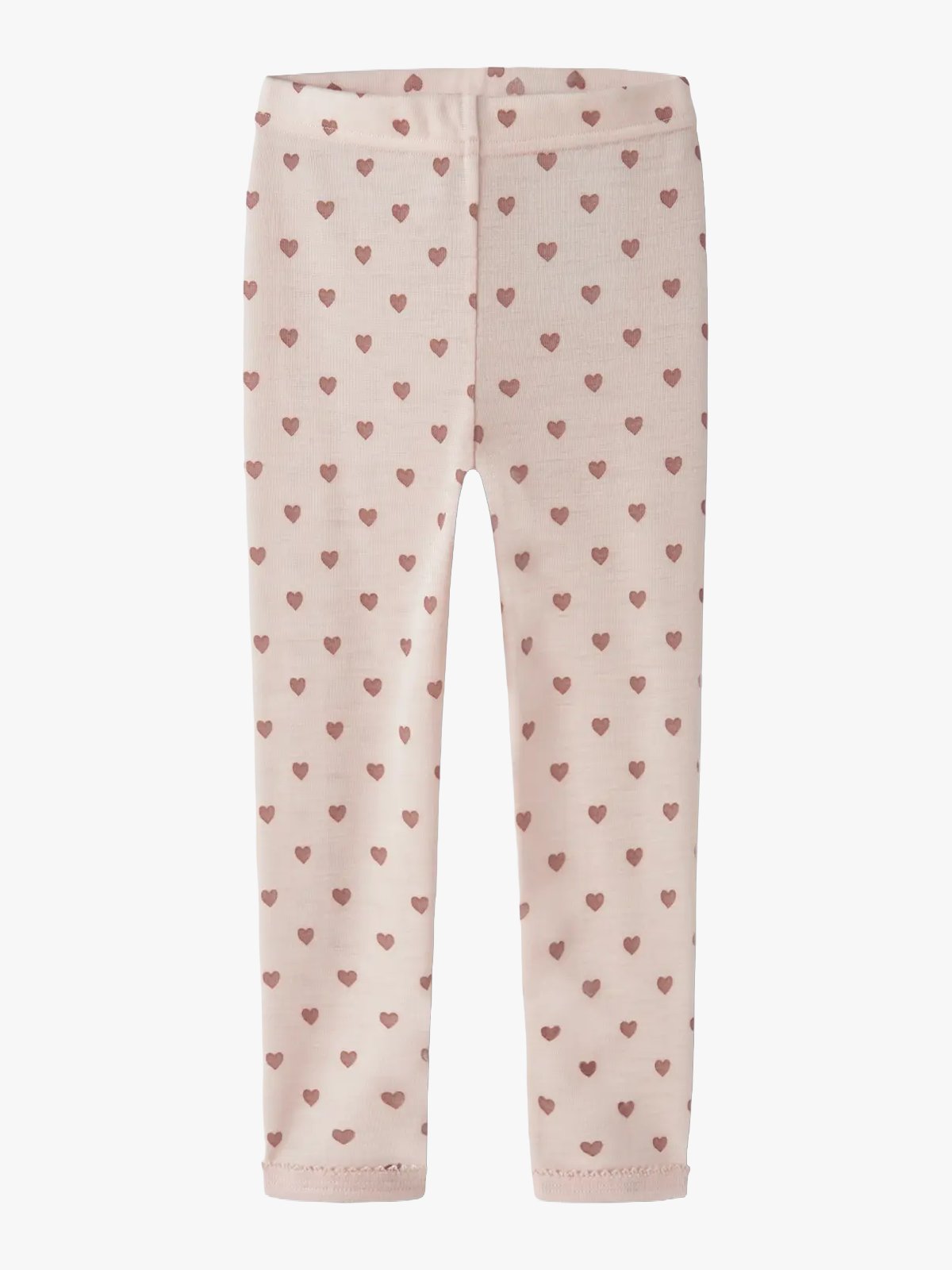 Lil' Atelier Noel Nia Wool Slim Legging Morganite Heart