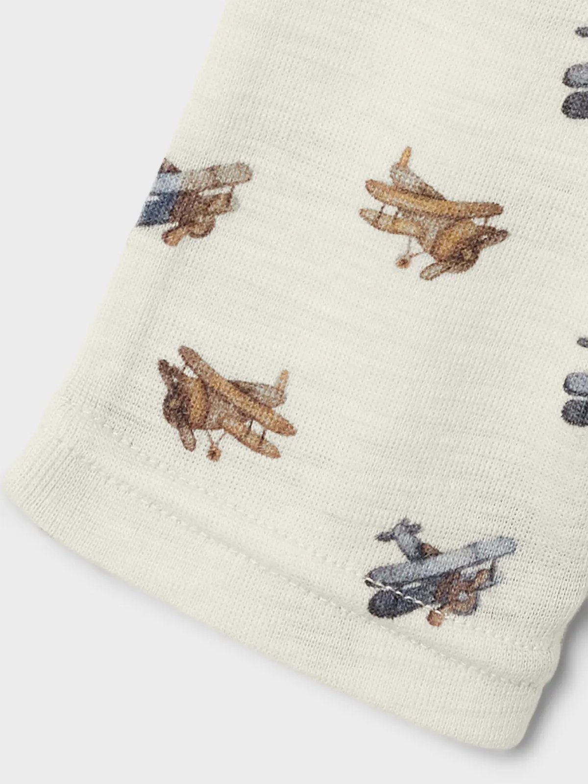 Lil- Atelier Nalu Wo/Mo Slim Legging Turtledove Melange