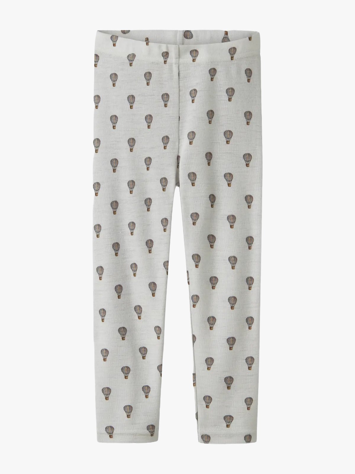 Lil' Atelier Noel Nor Wool Slim Legging Oyster Mushroom Air Balloon