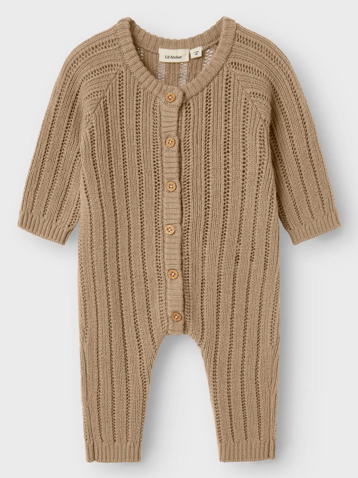 Lil- Atelier Nomo Knit Suit Tigers Eye
