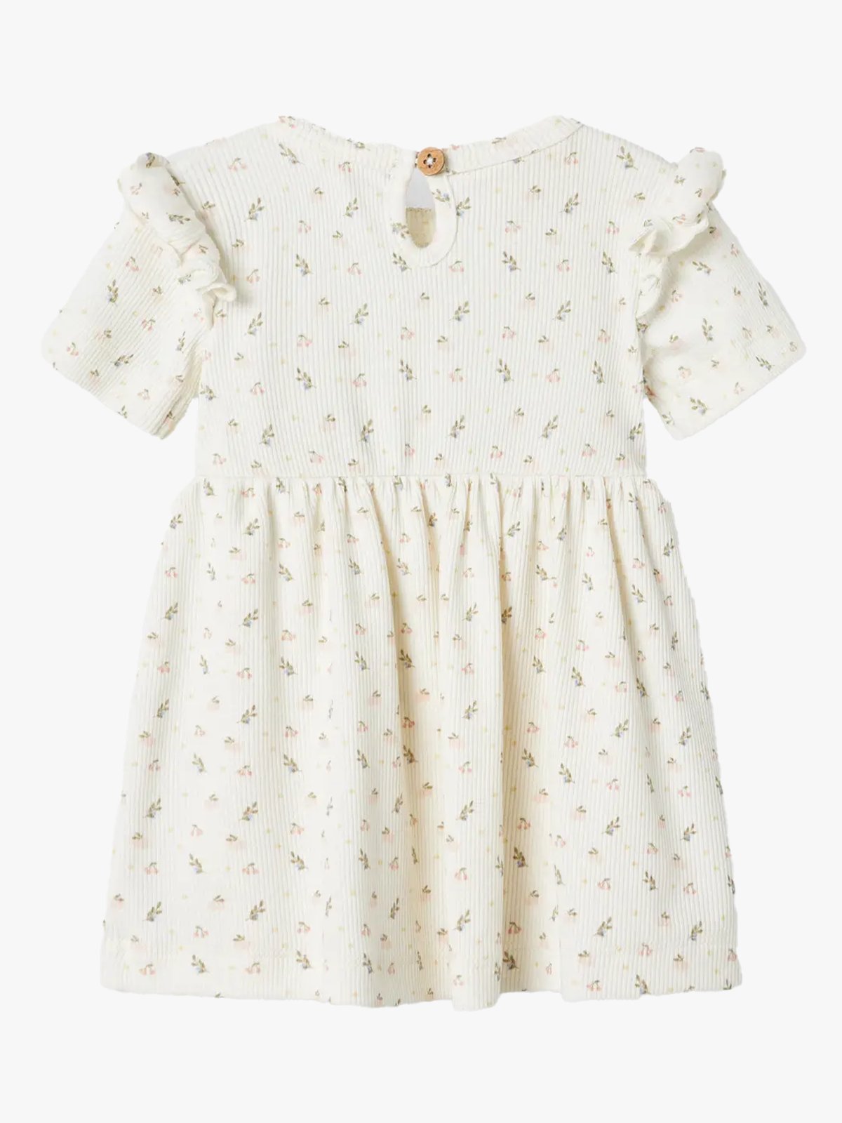 Lil- Atelier Gago Kef Short Sleeve Body Dress Coconut Milk