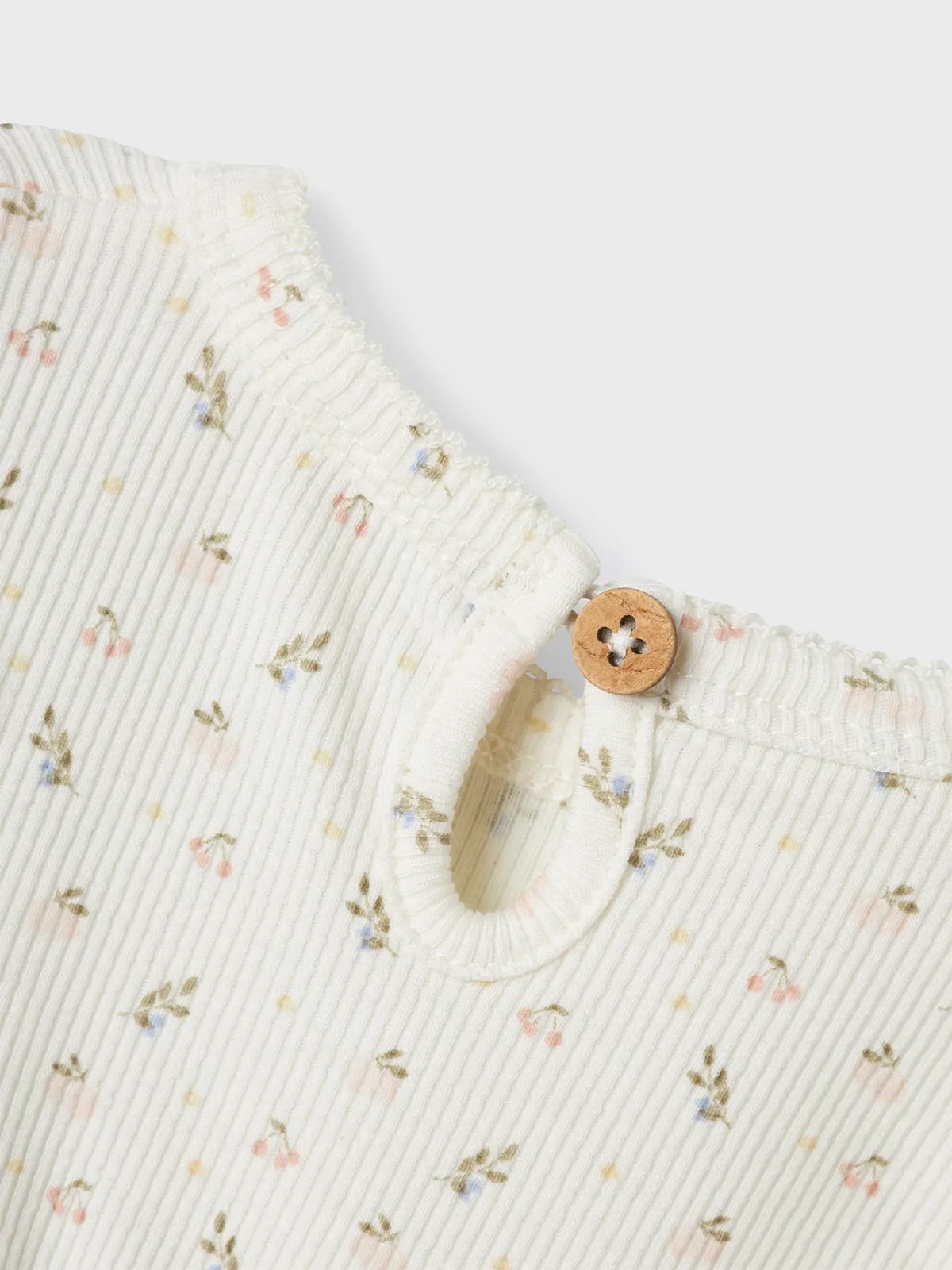 Lil- Atelier Gago Kef Short Sleeve Body Dress Coconut Milk