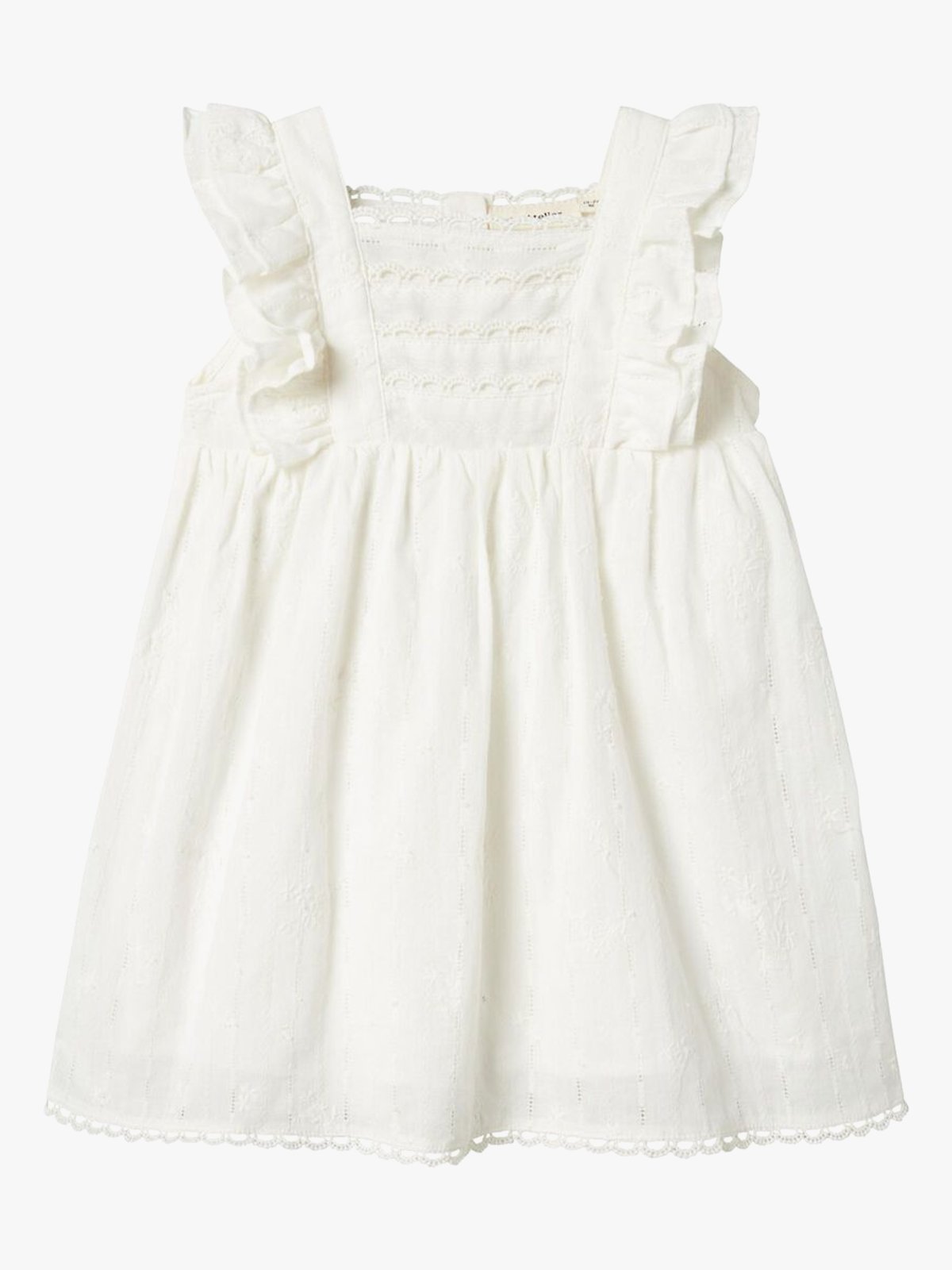 Lil- Atelier Fiola Sl Dress Coconut Milk