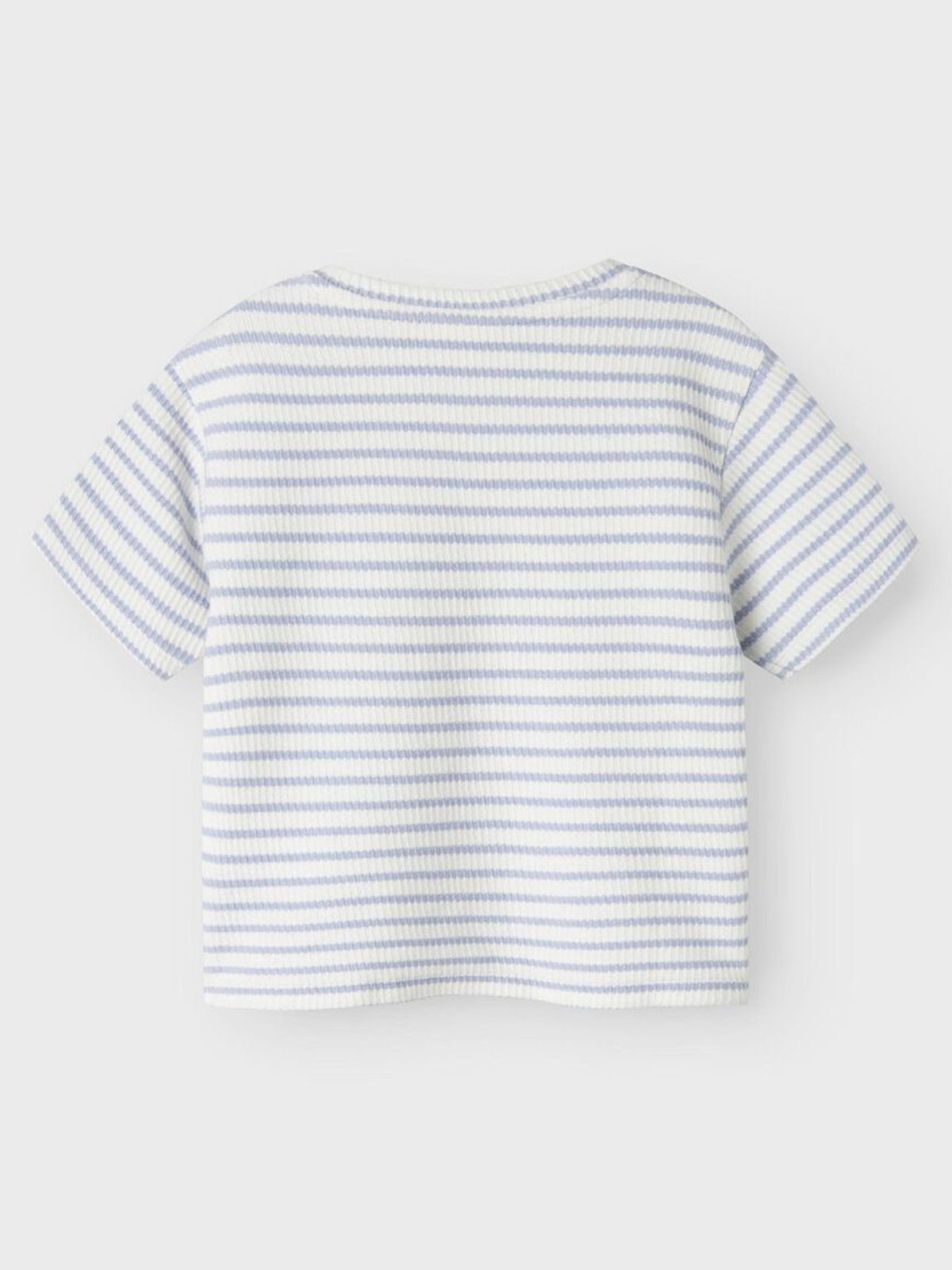 Lil- Atelier Tadeo Short Sleeve Loose Top Zen Blue