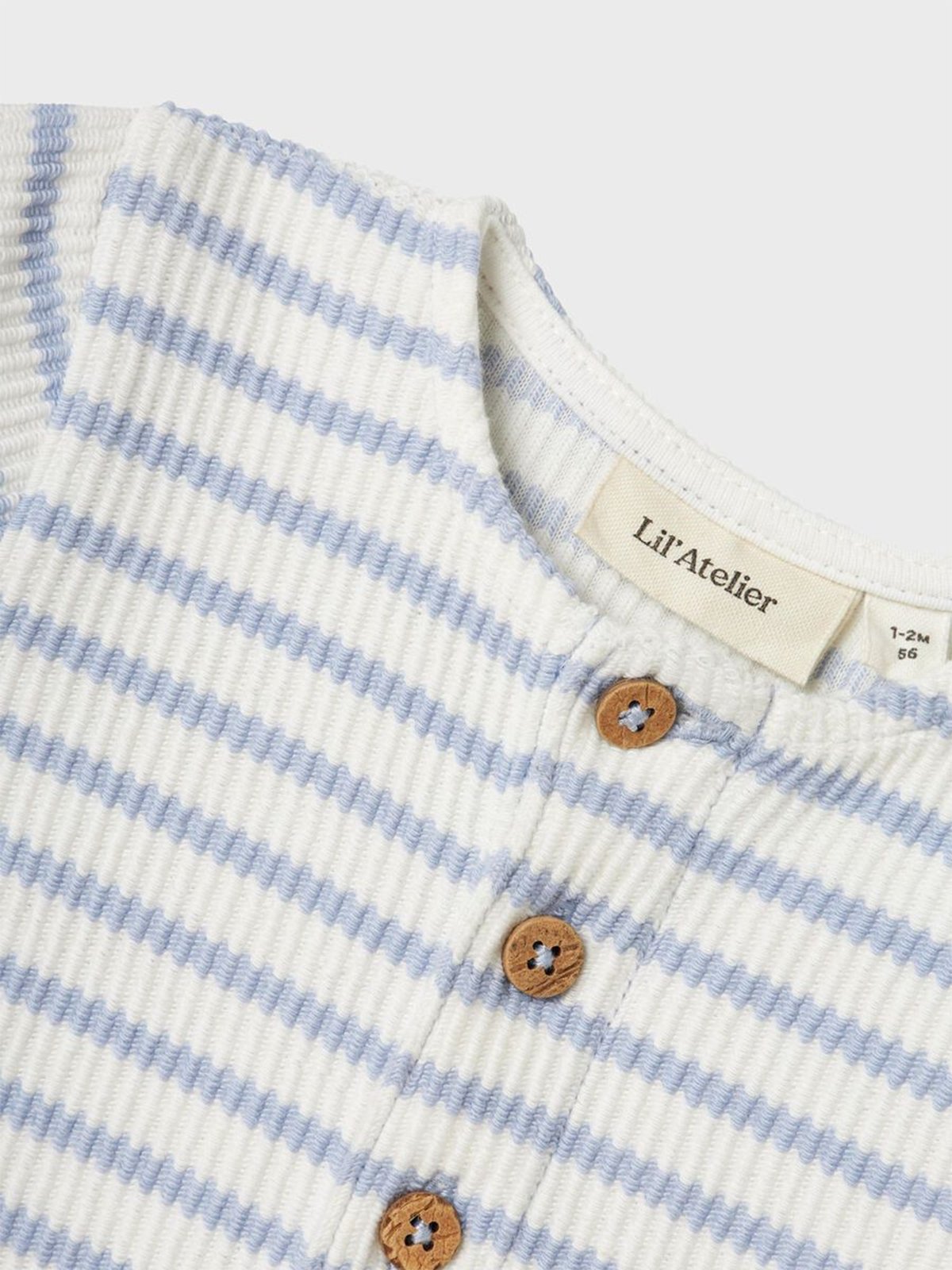 Lil- Atelier Tadeo Short Sleeve Loose Suit Zen Blue