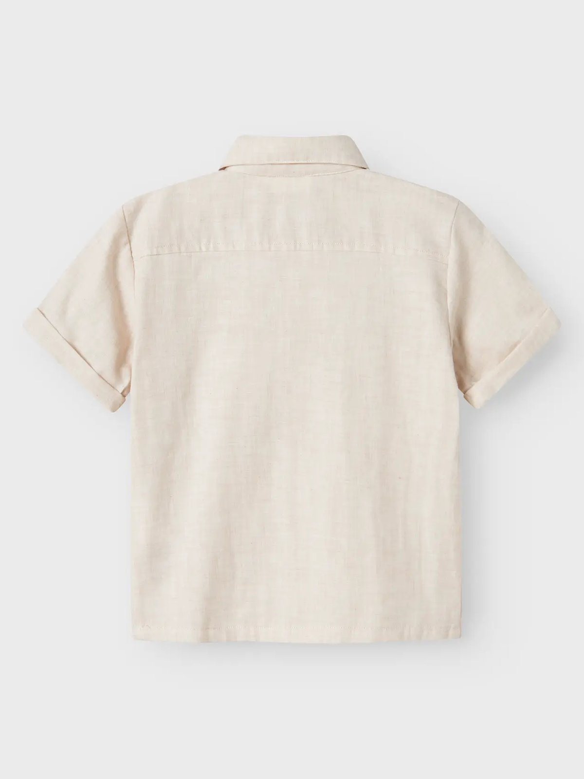 Lil- Atelier Tarou Short Sleeve Loose Shirt Bleached Sand