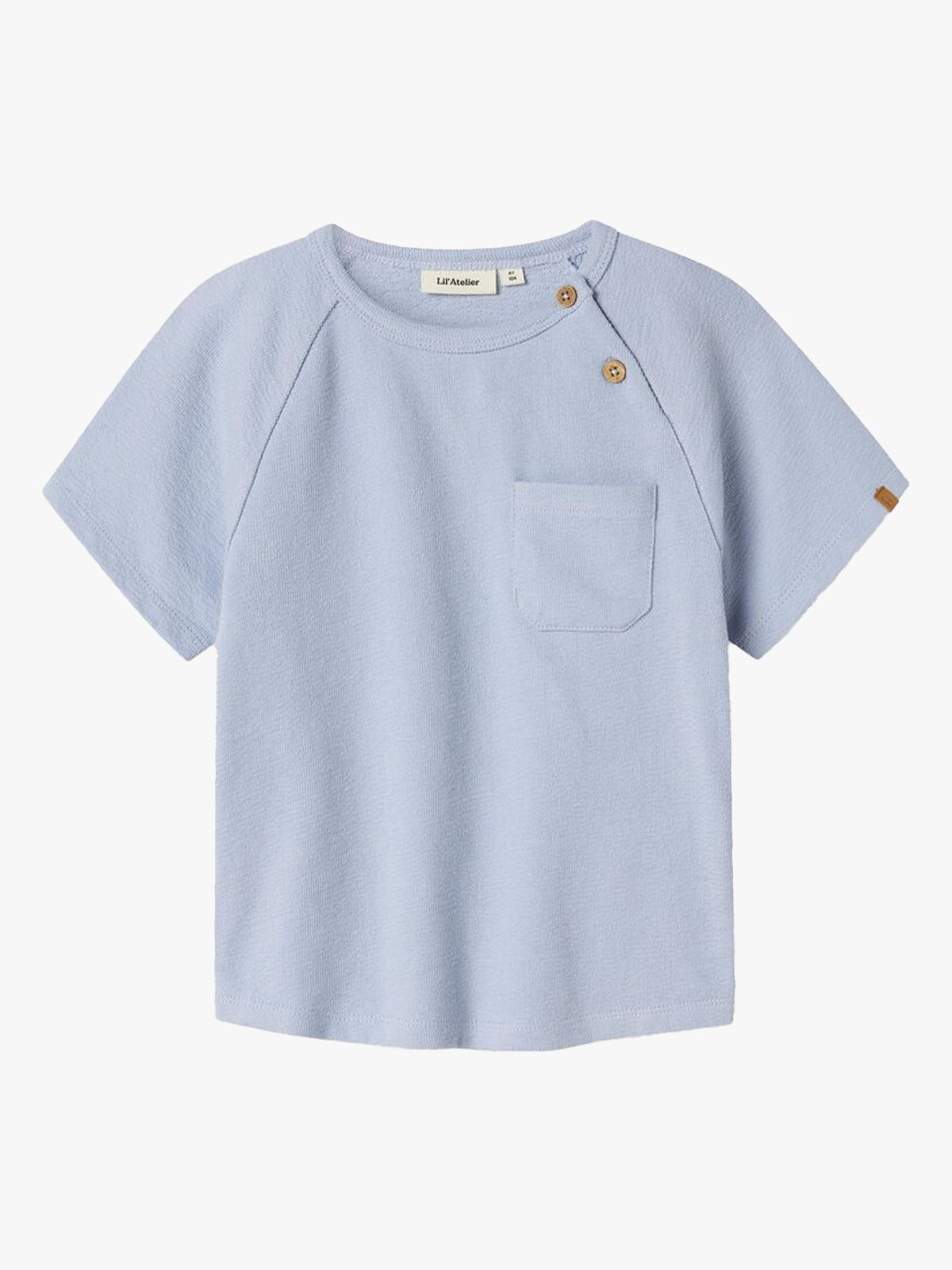 Lil- Atelier Jollo Short Sleeve Sweat Zen Blue