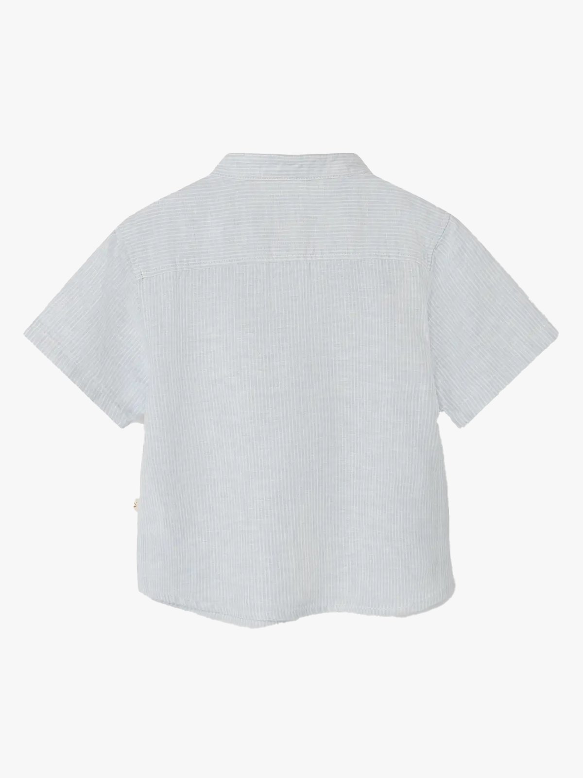 Lil- Atelier Jesper Short Sleeve Loose Shirt Ancient Water