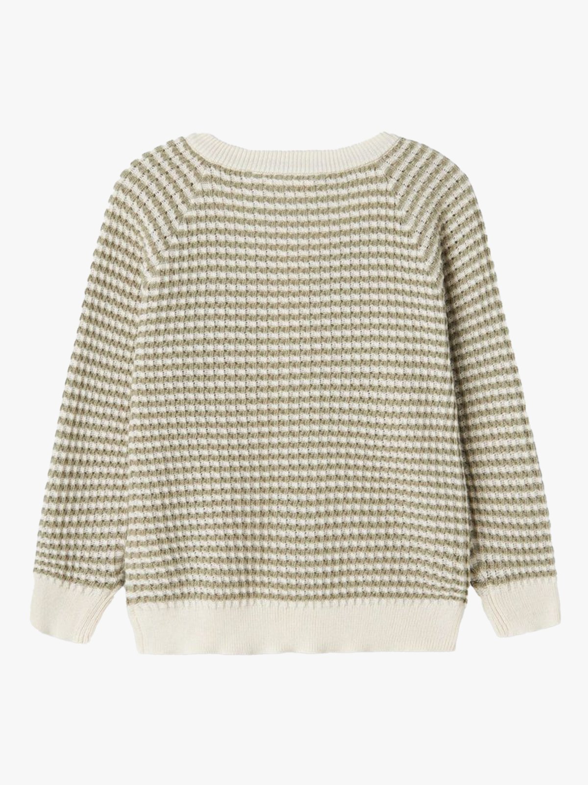 Lil- Atelier Halma Long Sleeve Knit Card Seagrass