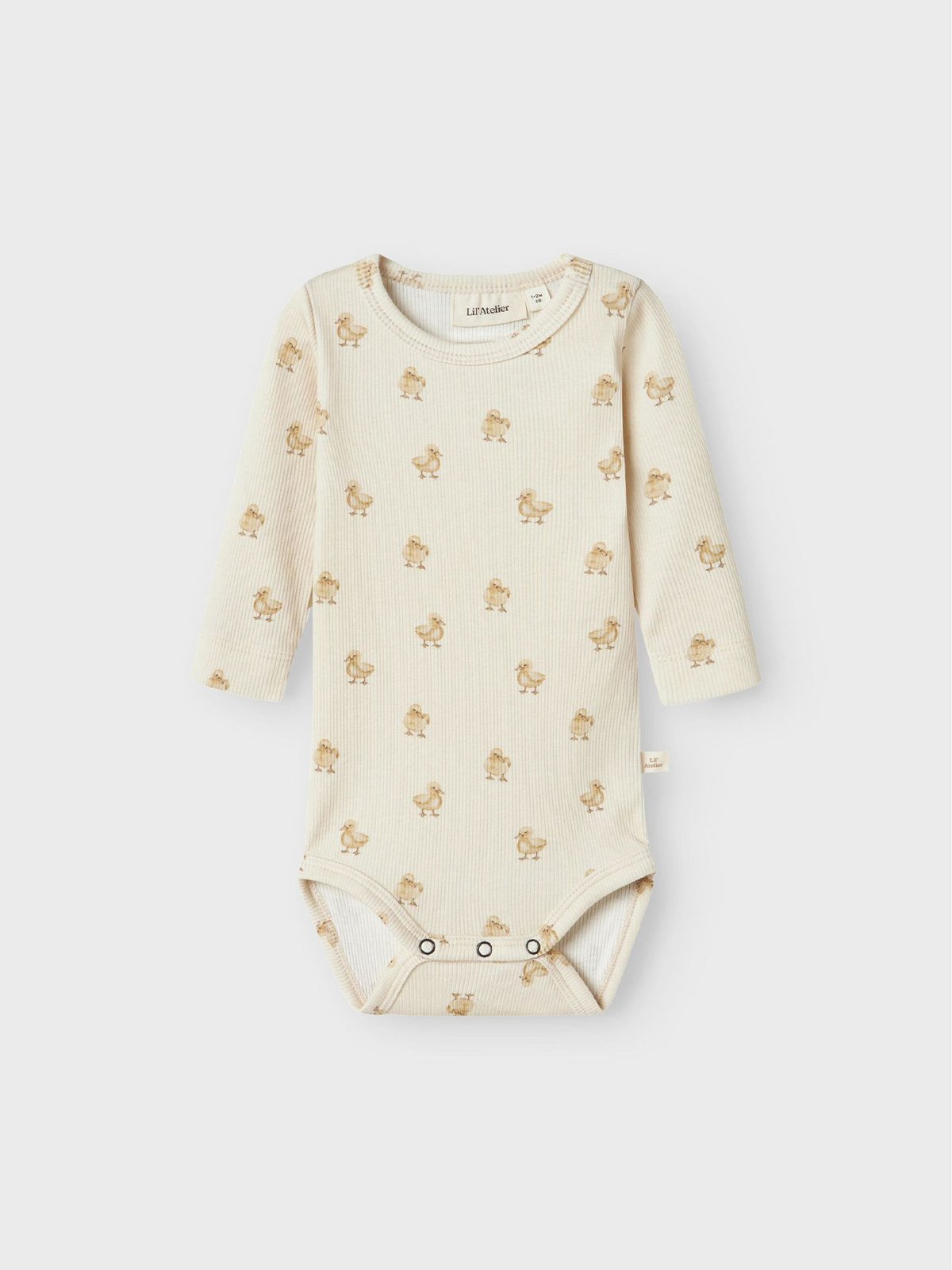 Lil- Atelier Lavo Emo Long Sleeve Slim Body Turtledove