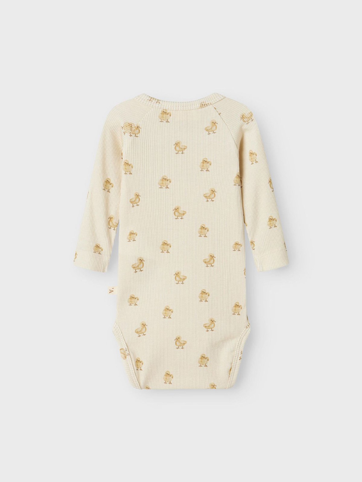 Lil' Atelier Lavo Emo Long Sleeve Slim Wrap Body Turtledove