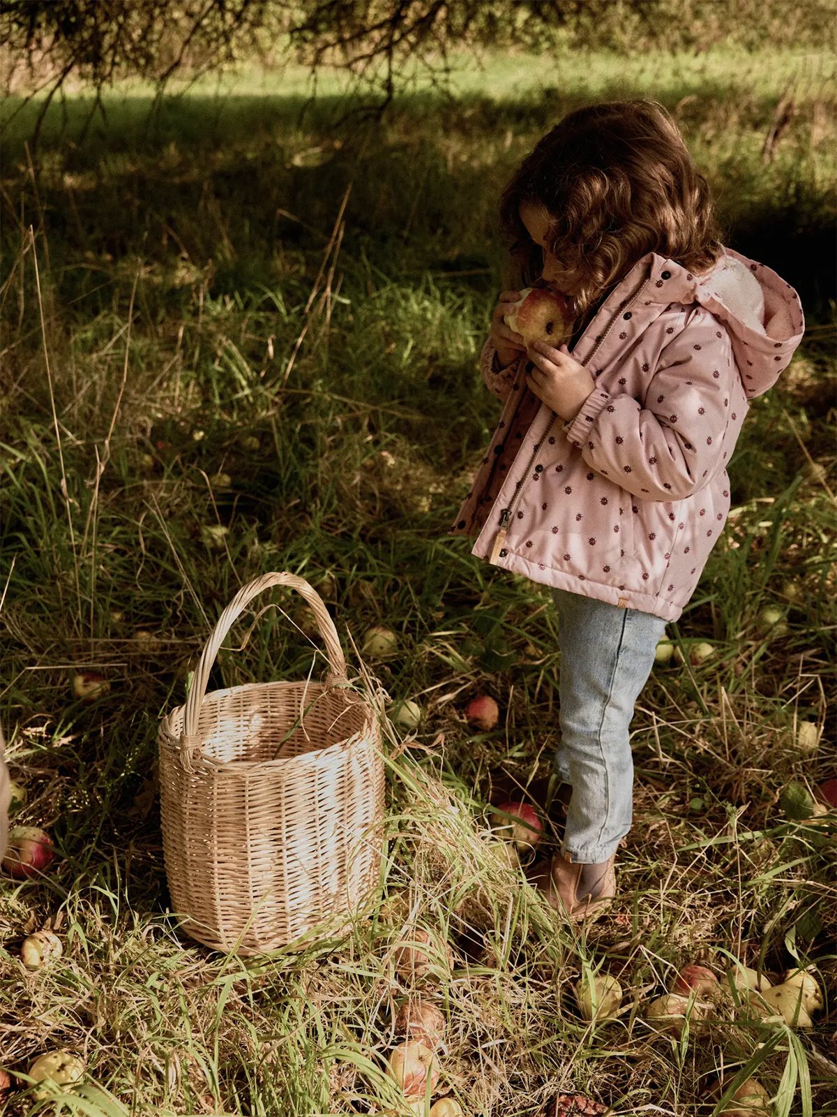 Lil- Atelier Lasnow05 Jacket All Over Print Misty Rose