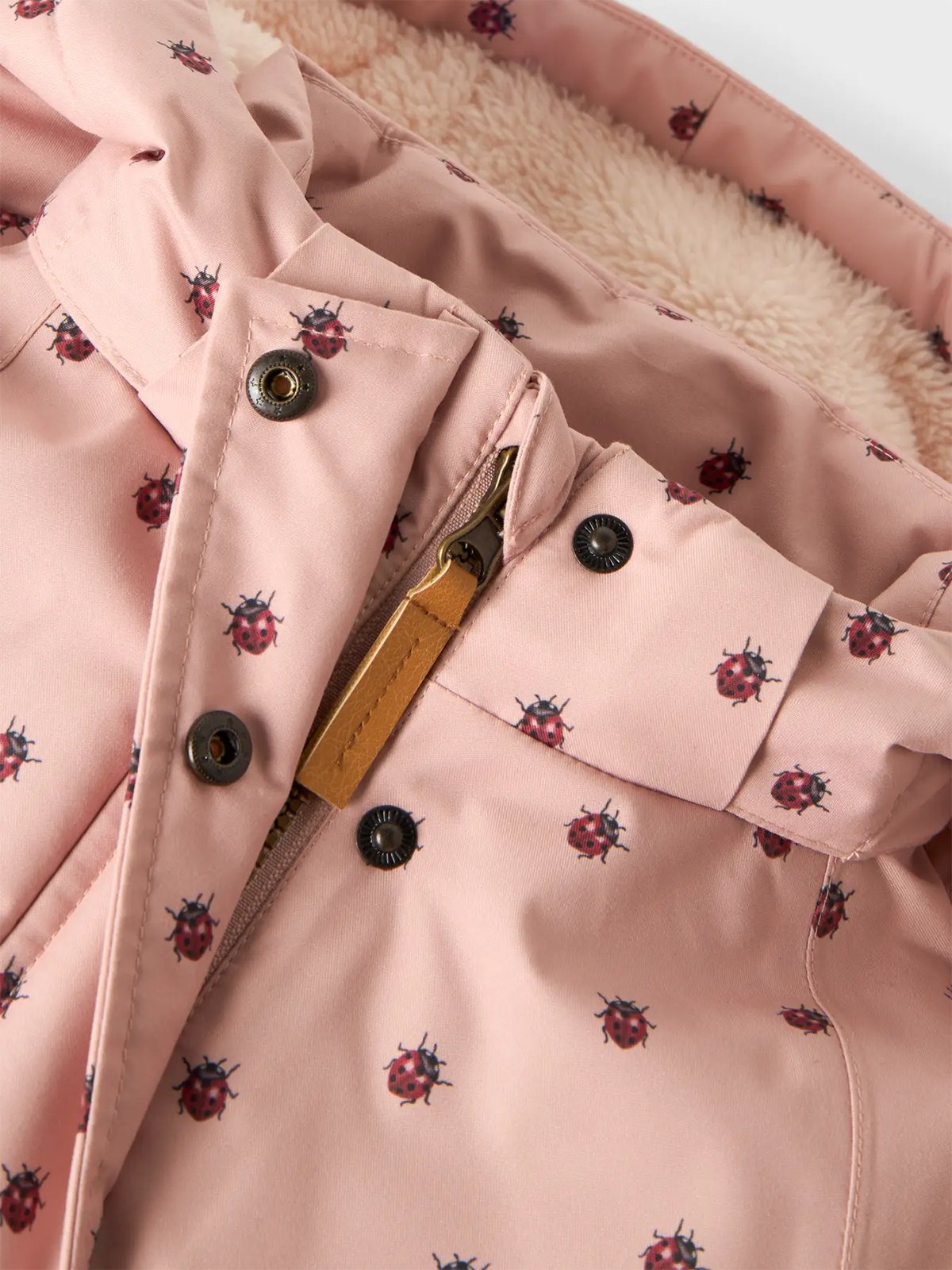 Lil- Atelier Lasnow05 Jacket All Over Print Misty Rose