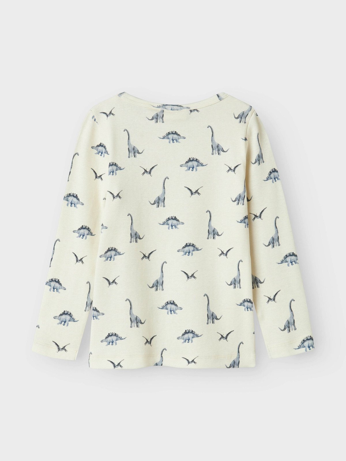 Lil- Atelier Geo Avu Long Sleeve Slim Top Turtledove