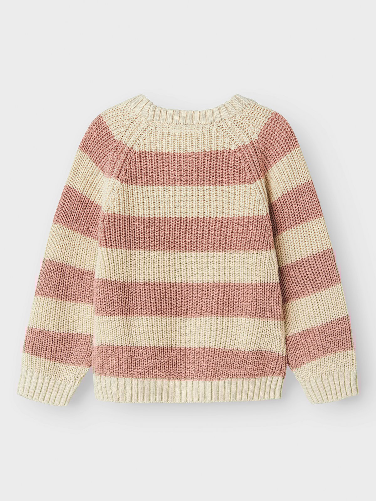 Lil- Atelier Emlen Long sleeve Knit Stripe Turtledove