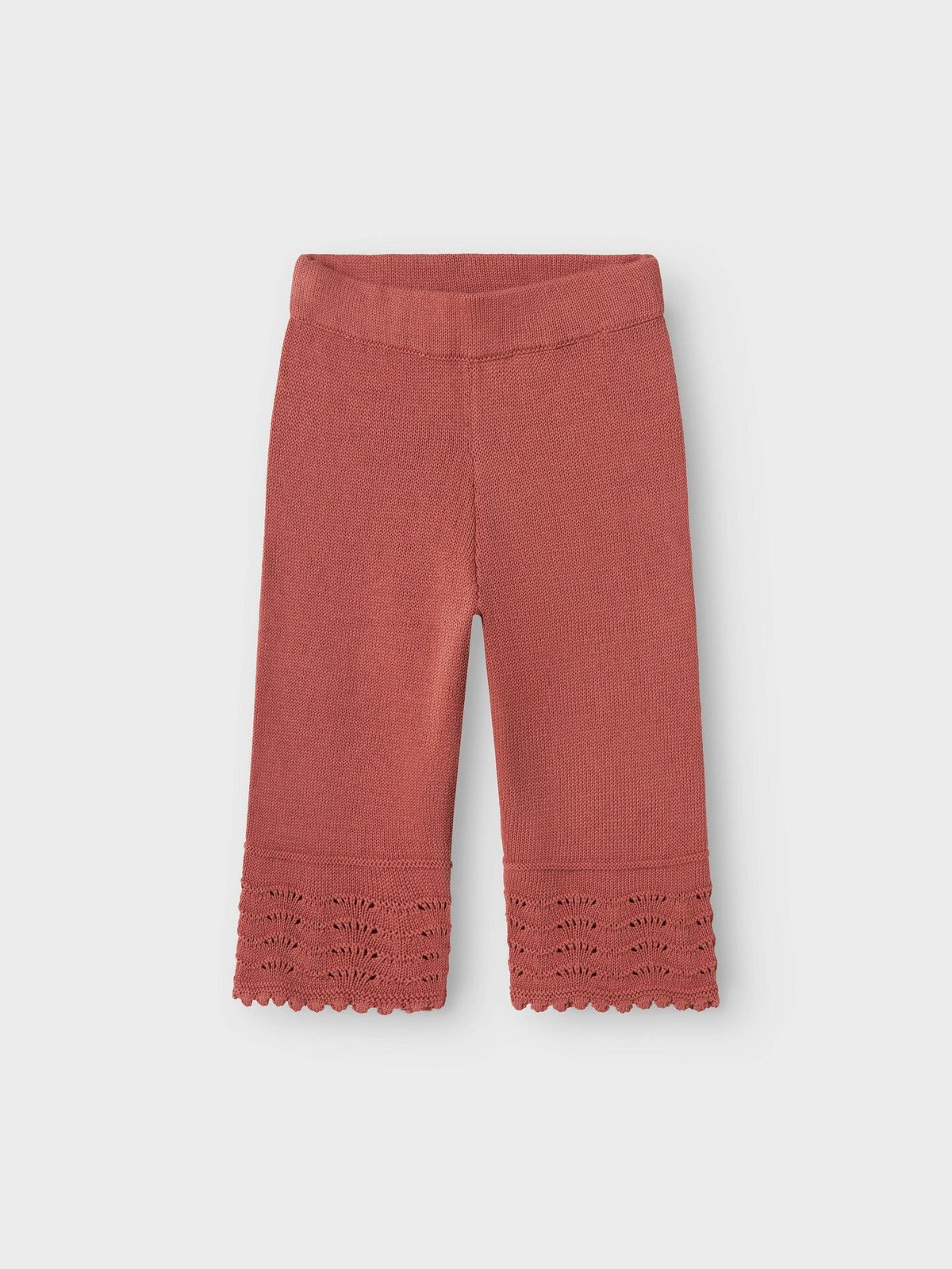 Lil- Atelier Lola Knit Ancle Pant Withered Rose