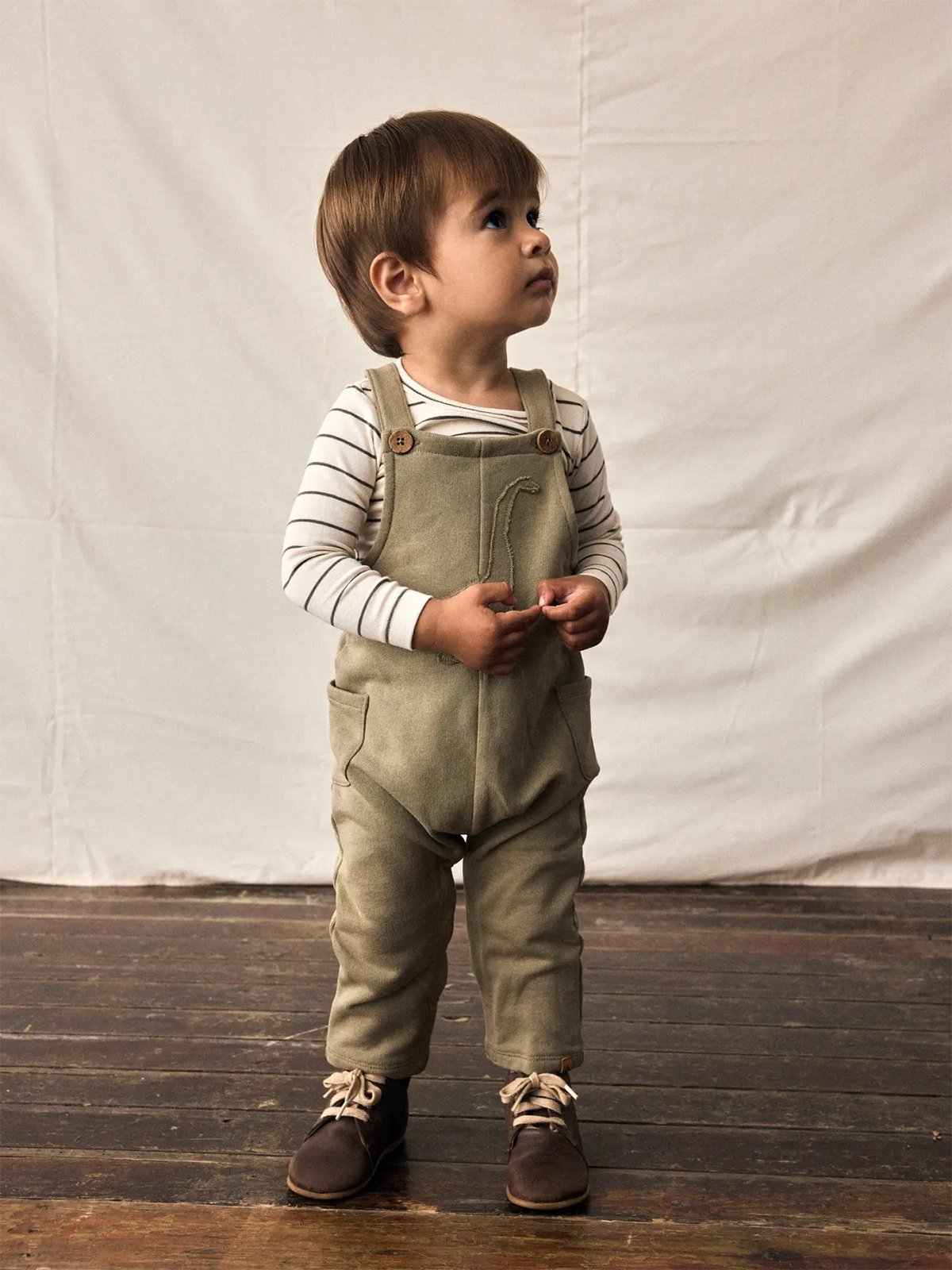 Lil- Atelier Geo Lim Long Sleeve Slim Body Turtledove