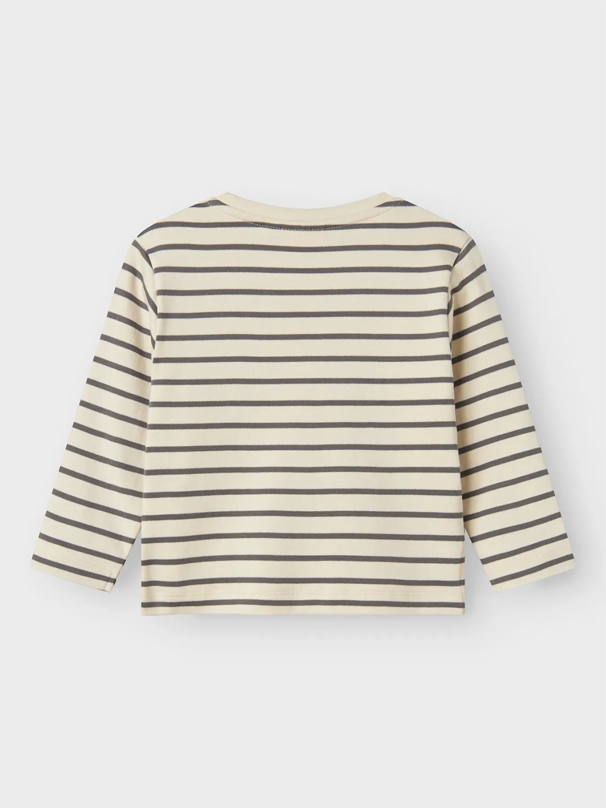 Lil- Atelier Limia Long Sleeve Loose Top Turtledove / Poppy Seed